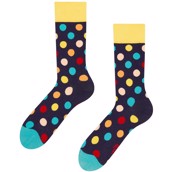 Good Mood adult socks - COLORFUL DOTS, size 39-42