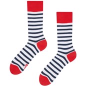 Good Mood adult socks - SAILOR STRIPES, size 39-42