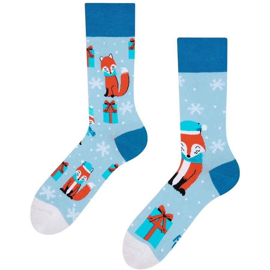 Good Mood adult socks - WINTER FOX