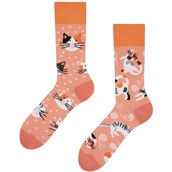 Good Mood adult socks - PLAYFUL CATS, size 35-38