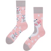 Good Mood adult socks - SKATING POLAR BEAR