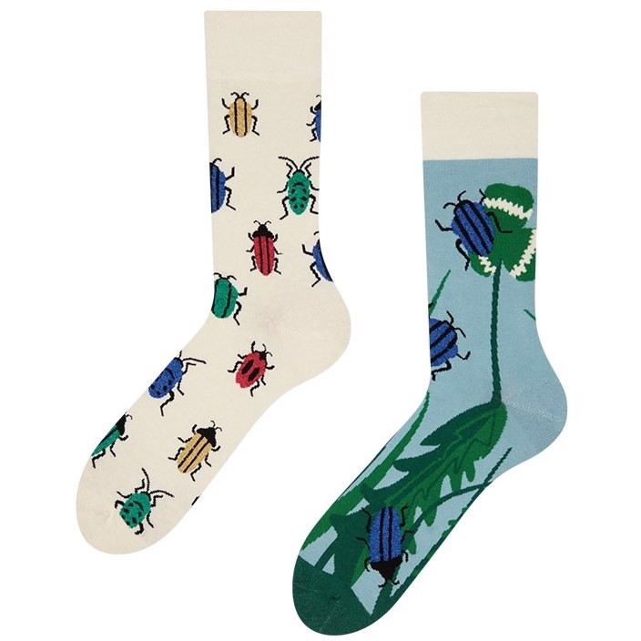 Good Mood adult socks - JEWEL BUGS