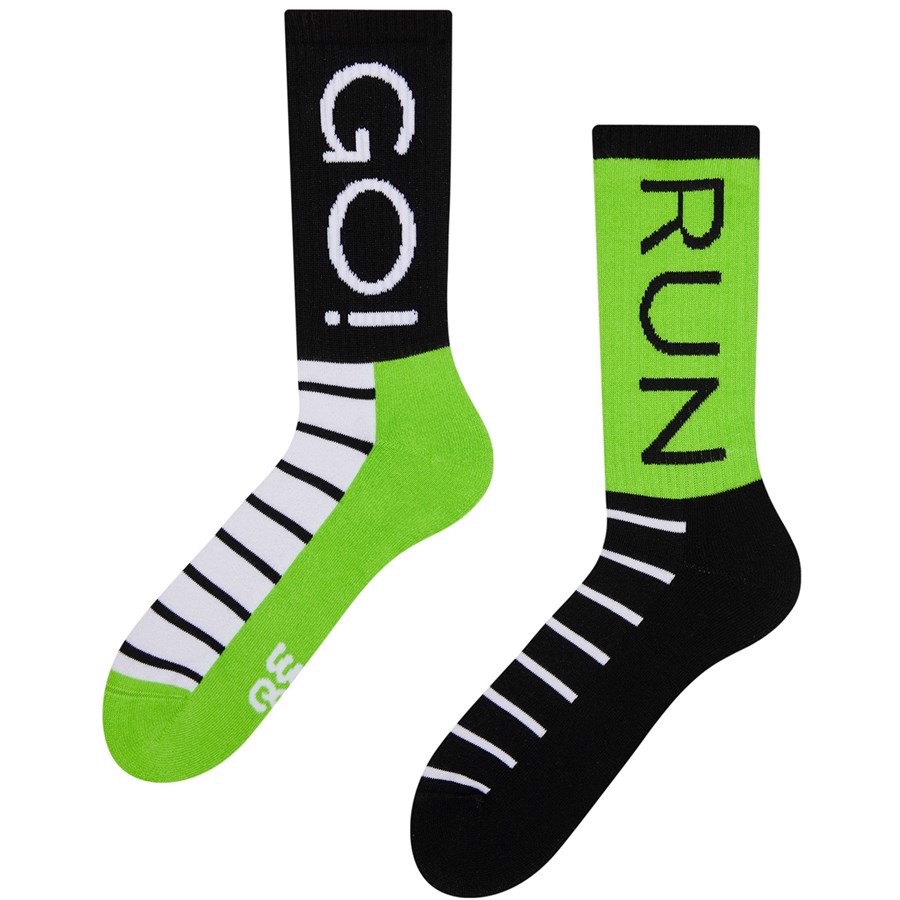 GO RUN Good Mood Sports socks, size 39-42