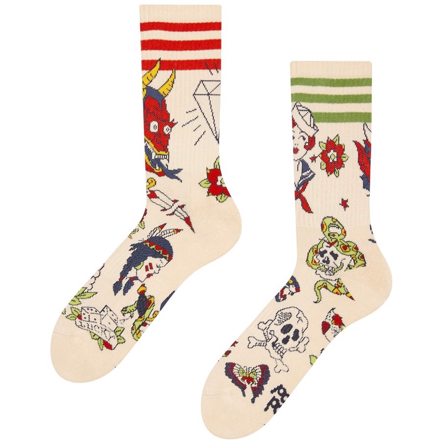 OLD SCHOOL TATTOO Good Mood Sports socks