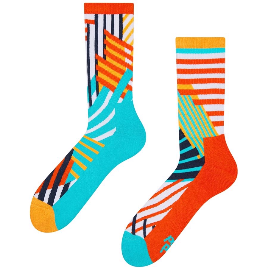 DYNAMIC STRIPES Good Mood Sports socks