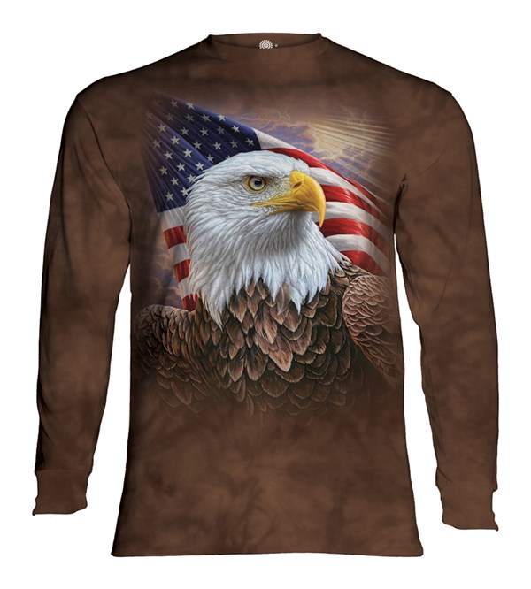 Independence Eagle long sleeve, Adult Small