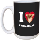 I Love Chihuahuas Ceramic mug