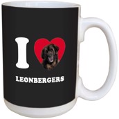 I Love Leonbergers Ceramic mug