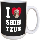 I Love Shih Tzus Ceramic mug