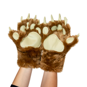 Brown Bear Paw Mitts