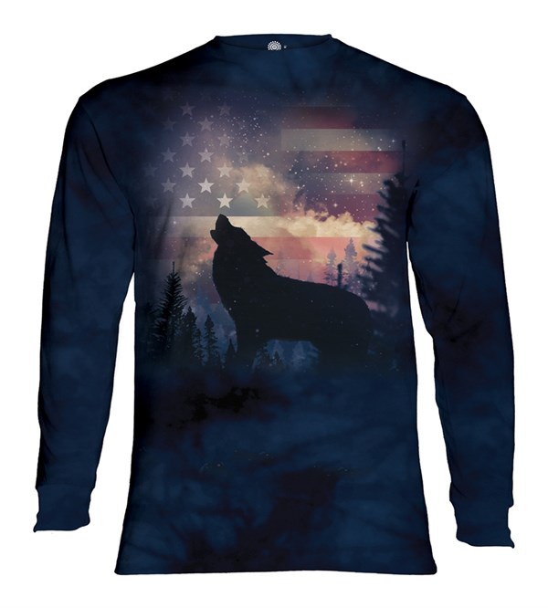 Patriotic Howl long sleeve