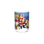 Santas List Ceramic Mug
