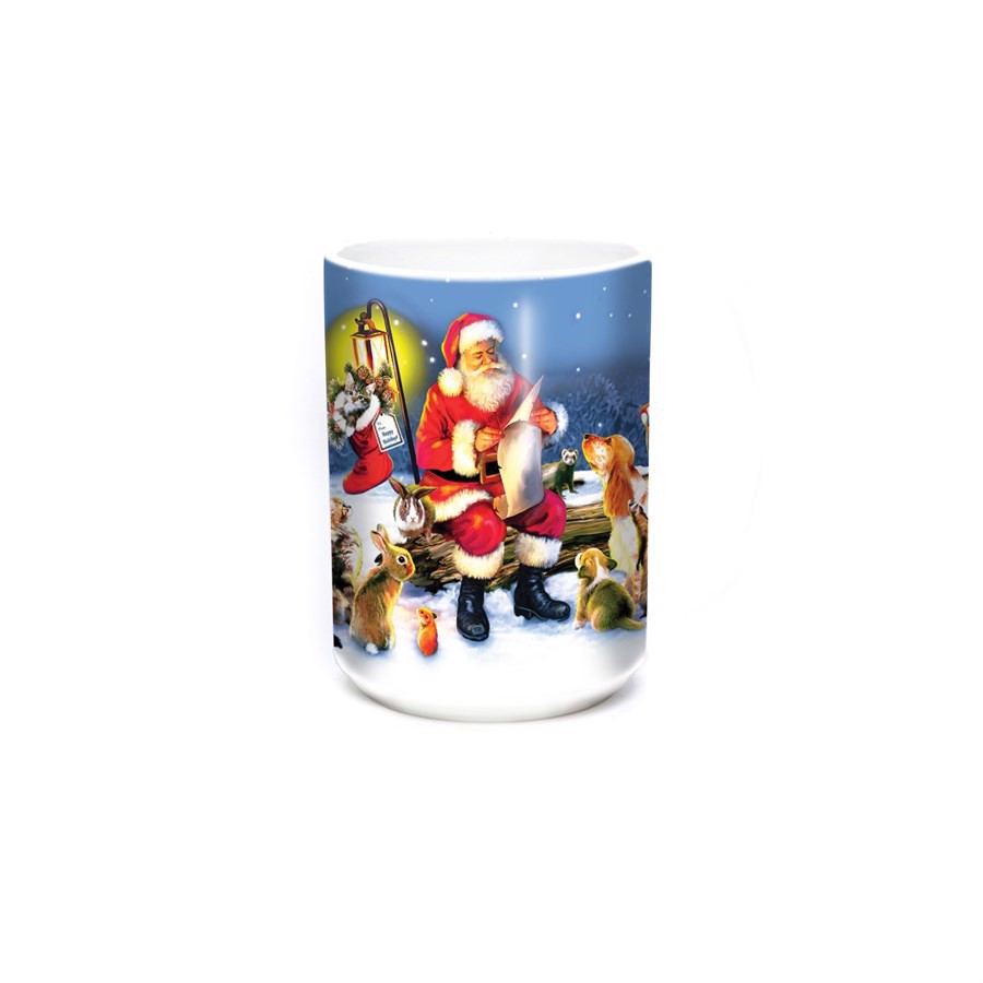 Santas List Ceramic Mug