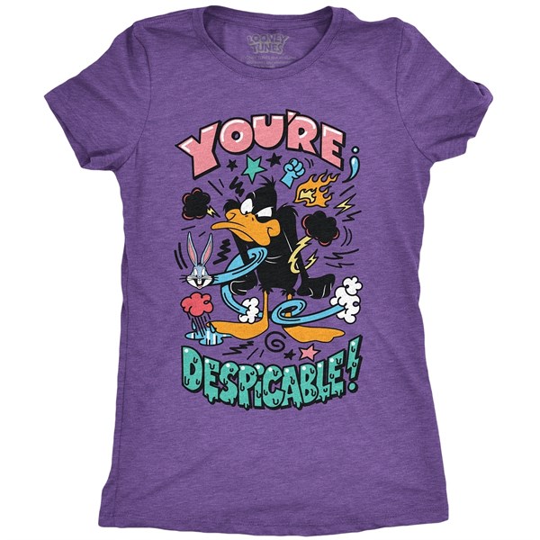 Despicable Daffy, Ladies T-shirt Adult