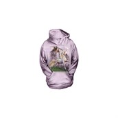 Unicorn Castle child hoodie, Large