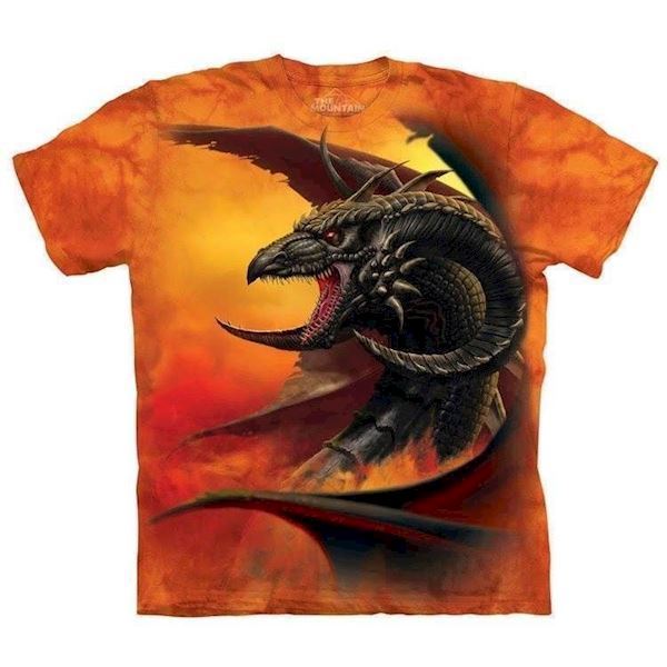 The Mountain tshirt - bluse med dyretryk