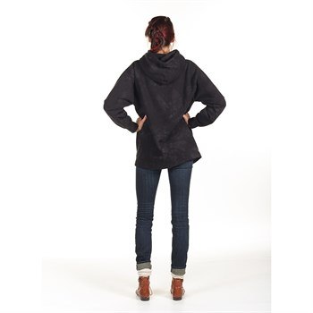 Hættetrøje med sort kattekilling