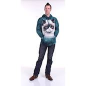 Hættetrøje med grumpy cat