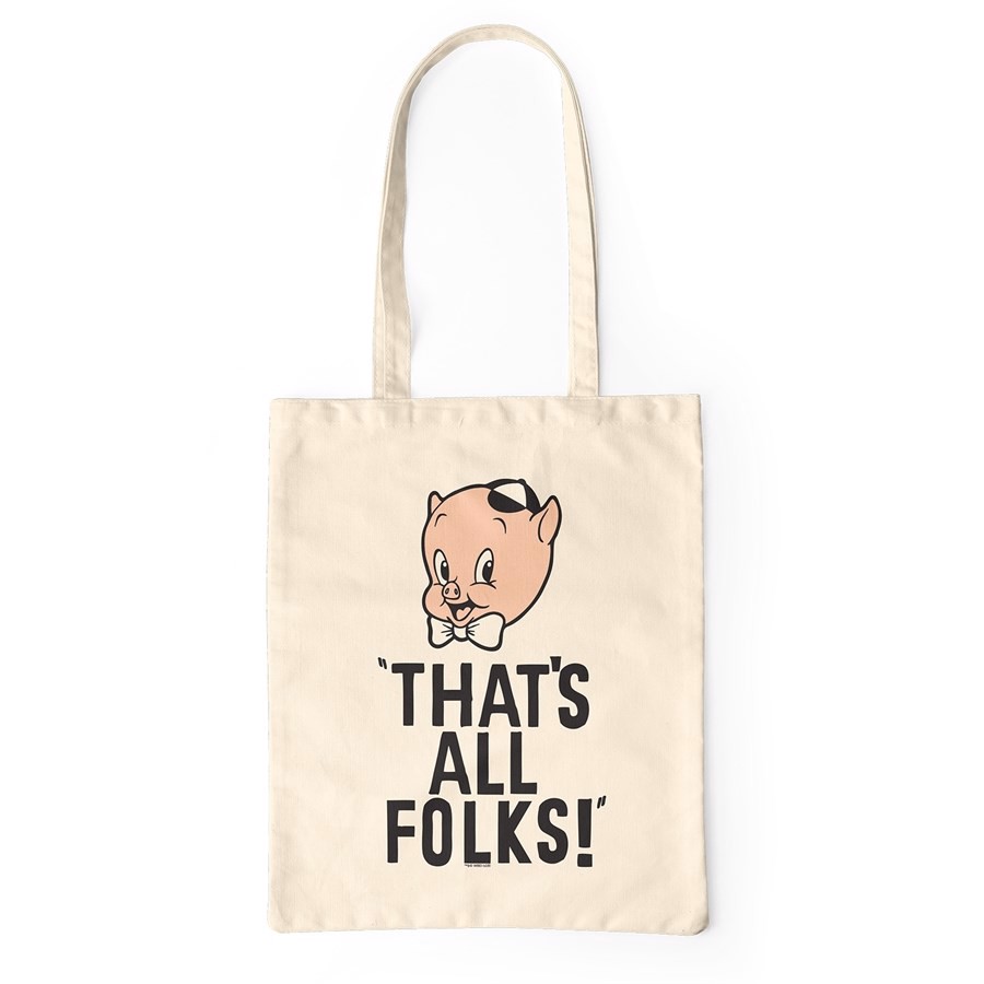 Canvas Bag - THAT\'S ALL FOLKS