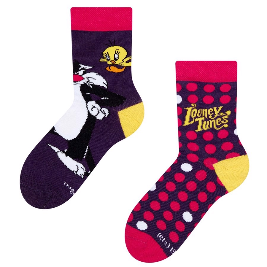 Looney Tunes kids socks - SYLVESTER/TWEETY