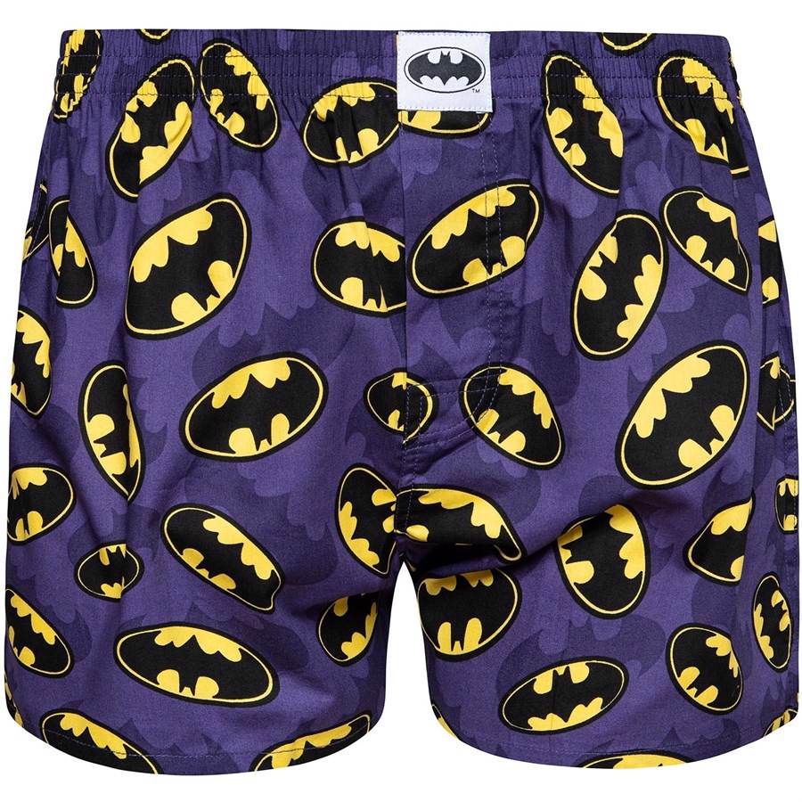 DC Comics Mens Loose Boxers - BATMAN LOGO