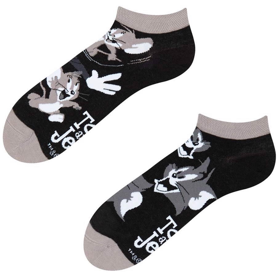 Tom and Jerry adult low socks - CATCH ME, size 43-46