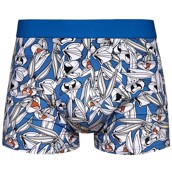 Looney Tunes Mens Fitted Trunks - BUGS BUNNY FACES