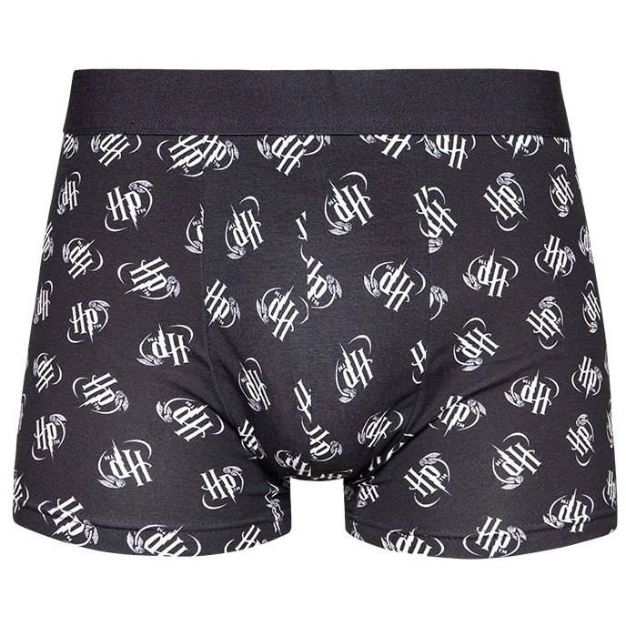 Harry Potter Mens Fitted Trunks - HARRY POTTER LOGO