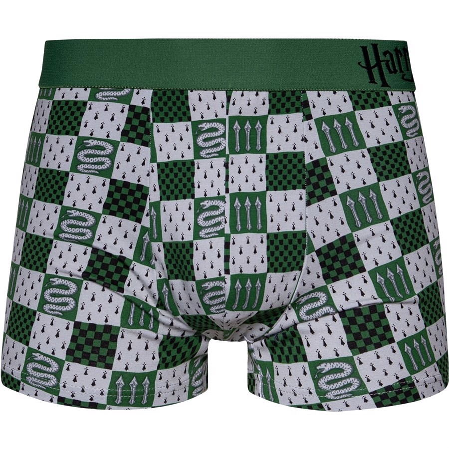 Harry Potter Mens Fitted Trunks - SLYTHERIN