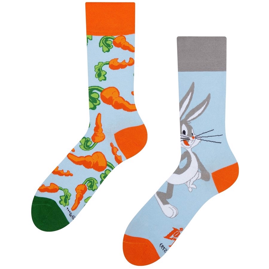 Looney tunes adult socks - CARROT BUGS BUNNY