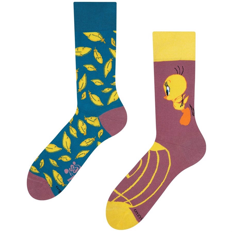 Looney tunes adult socks - FEATHERS TWEETY PIE