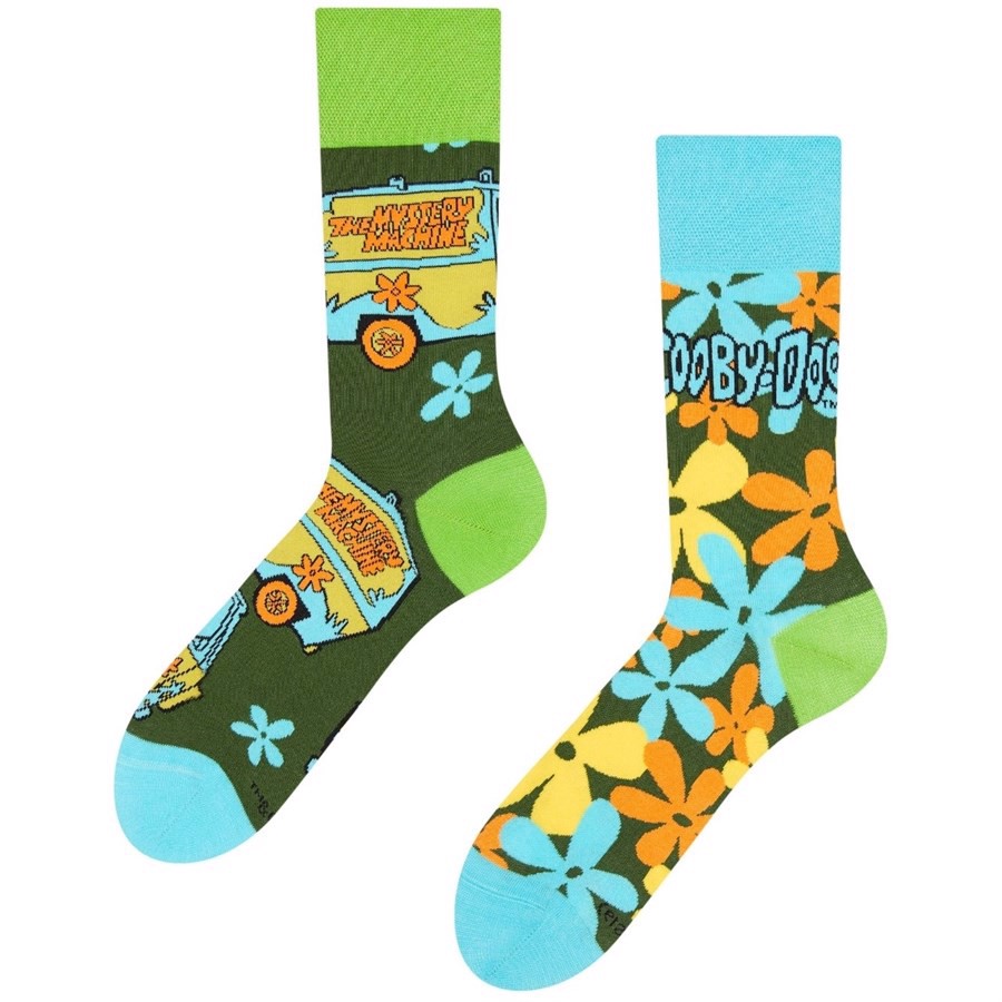 Scooby Doo adult socks - THE MYSTERY MACHINE