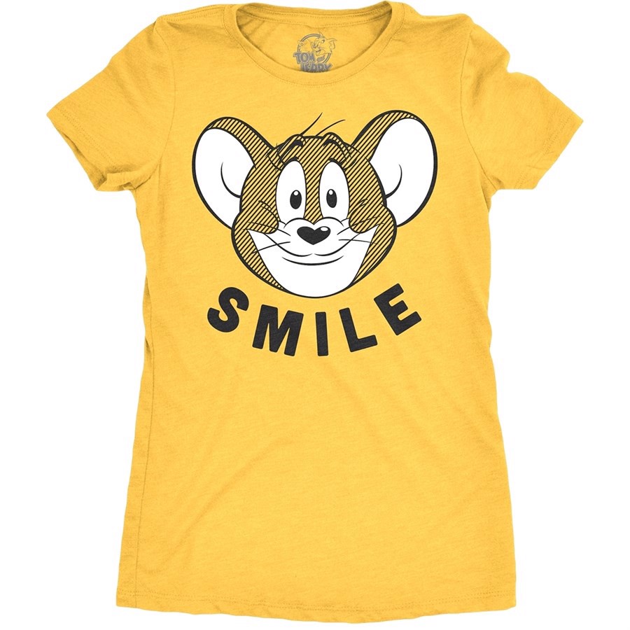 Smile Ladies T-shirt, Adult Medium