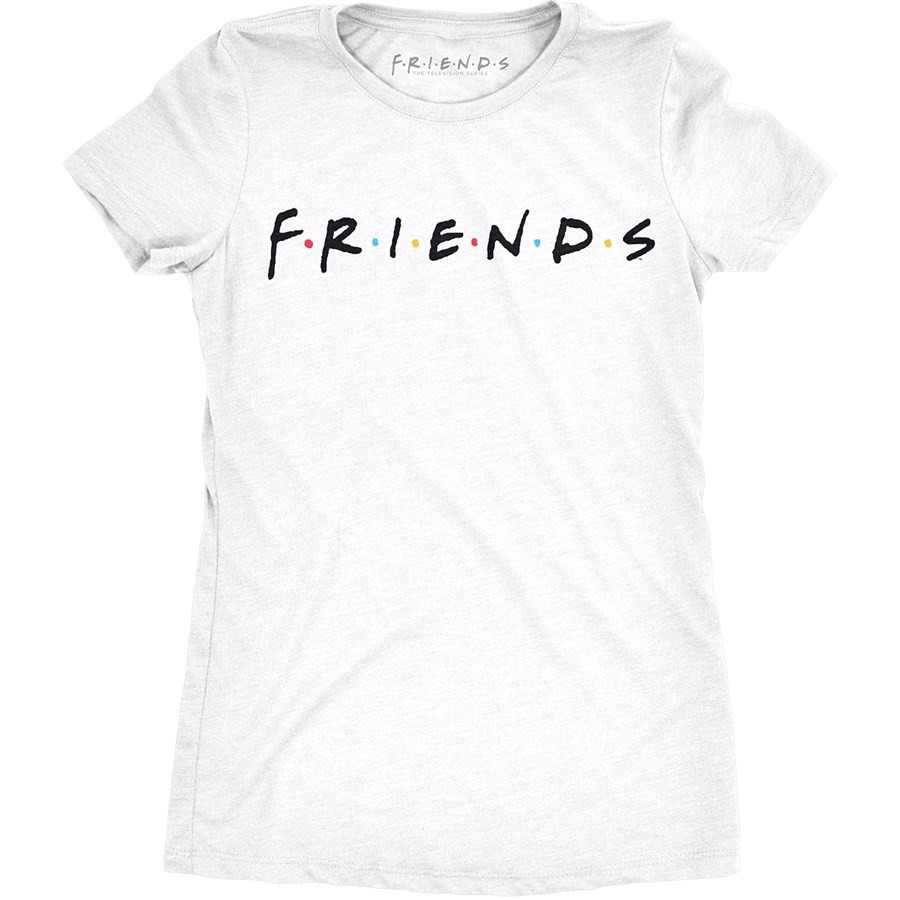 FRIENDS Logo Ladies T-shirt, Adult Large