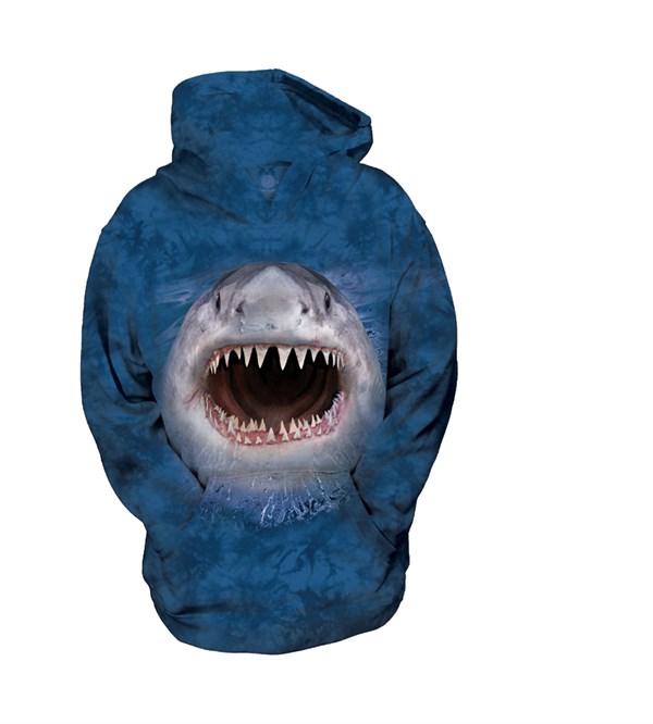 Wicked Nasty Shark child hoodie, Medium