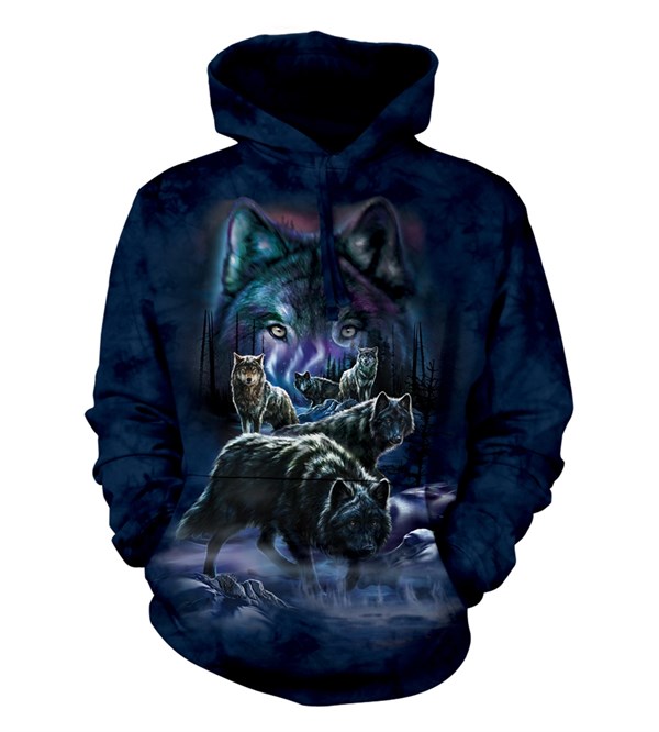 Wolf Pack adult hoodie