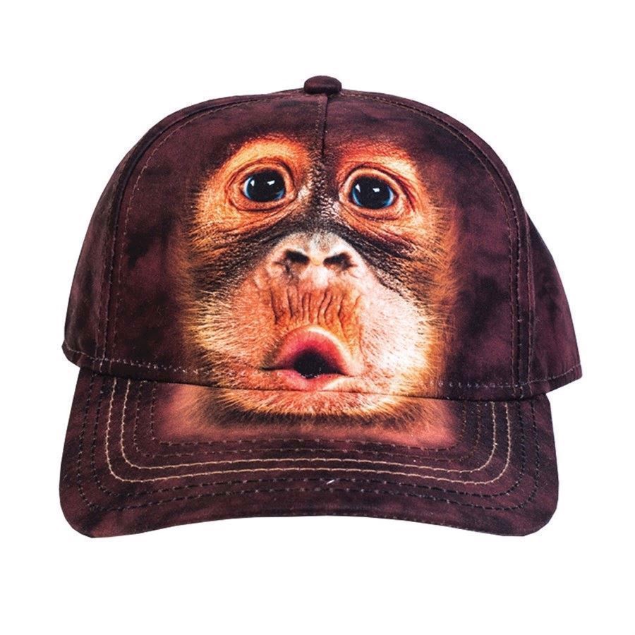 baseball kasket med abe