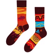 Good Mood adult socks - AFRICA