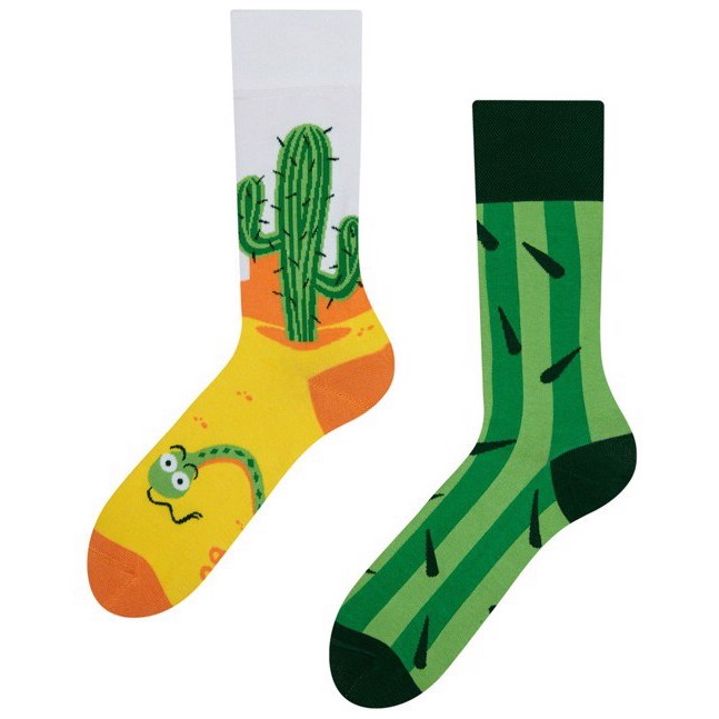 Good Mood adult socks - CACTUS, size 43-46