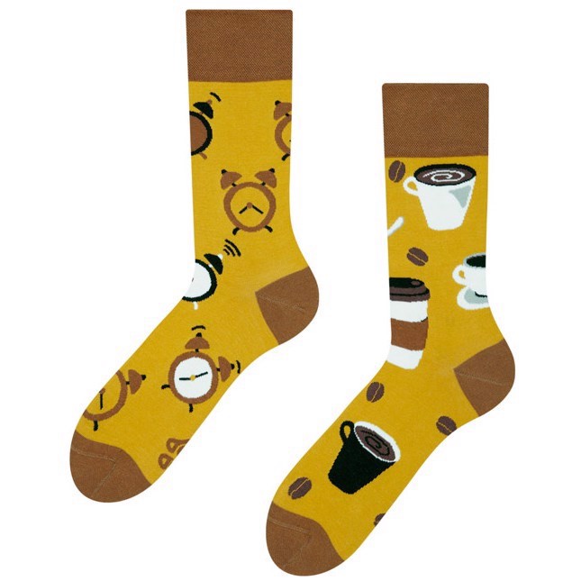 Good Mood adult socks - COFFEE TIME, size 39-42