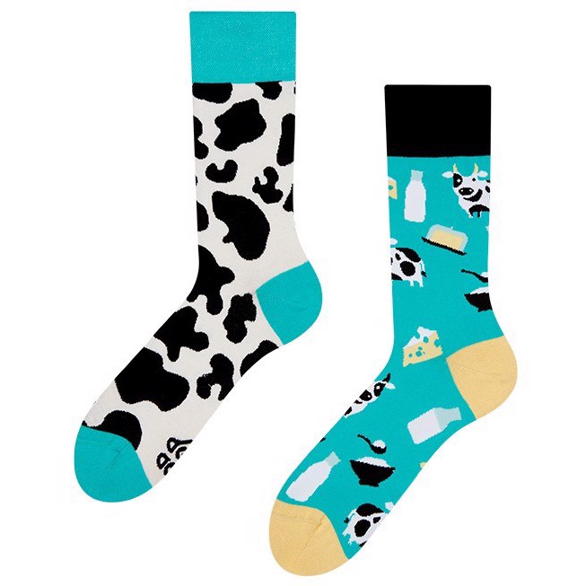 Good Mood adult socks - COW