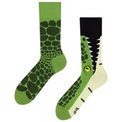 Good Mood adult socks - CROCODILE, size 43-46