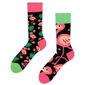 Good Mood adult socks - FLAMINGO, size 39-42