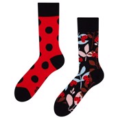 Good Mood adult socks - LADYBUG
