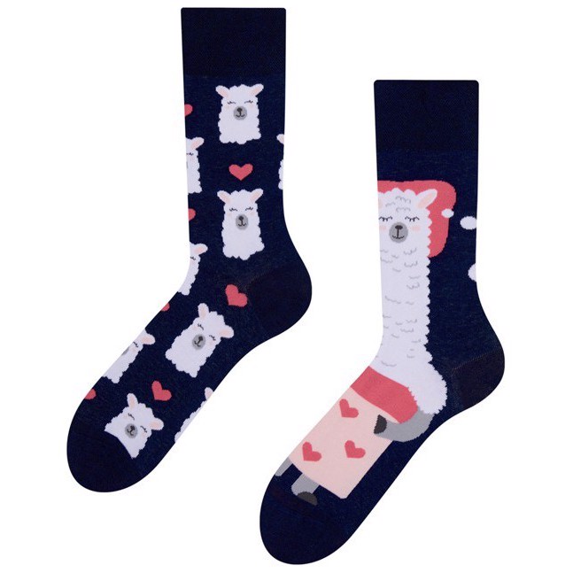 Good Mood adult socks - GOODNIGHT LLAMA, size 39-42