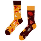 Good Mood adult socks - MUSHROOMS, size 43-46