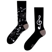 Good Mood adult socks - MUSIC, size 43-46
