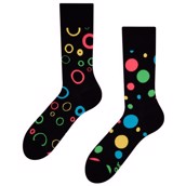 Good Mood adult socks - NEON DOTS