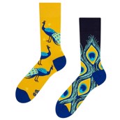 Good Mood adult socks - PEACOCK