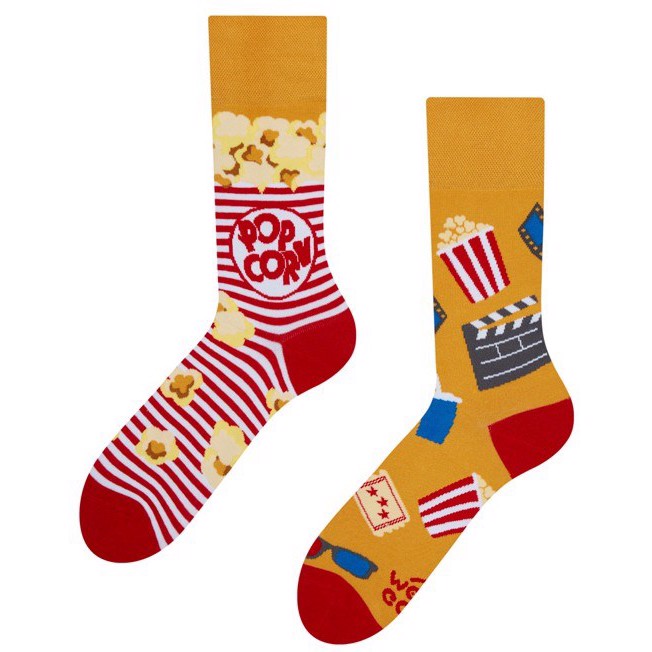 Good Mood adult socks - POPCORN, size 35-38